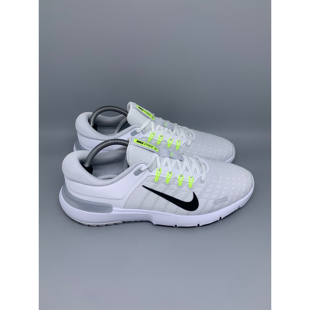 Nike Free Next Nature White Volt Golf Shoes FQ7875-101 Men's Sz 10.5 NWT‎